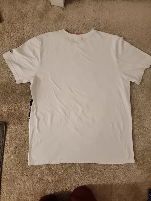 Bo Jackson Oakland Raiders White Nike Vintage Shirt size 2xl Bo Looking Over 2