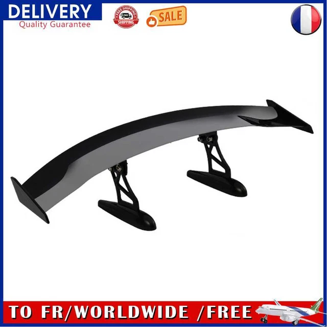Car Styling Tail Wing Decoration Air Deflector Rear Trunk Spoiler (Black)