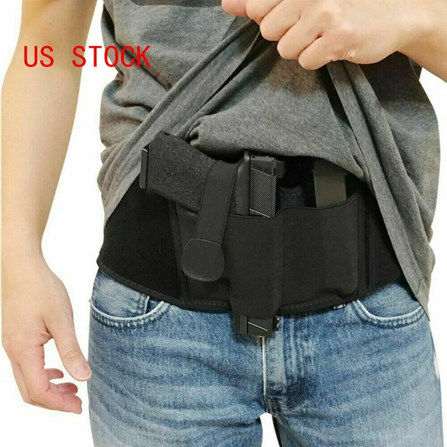 TACTICAL BELLY BAND Holster Men's Waist Pistol Gun Holster Pouch