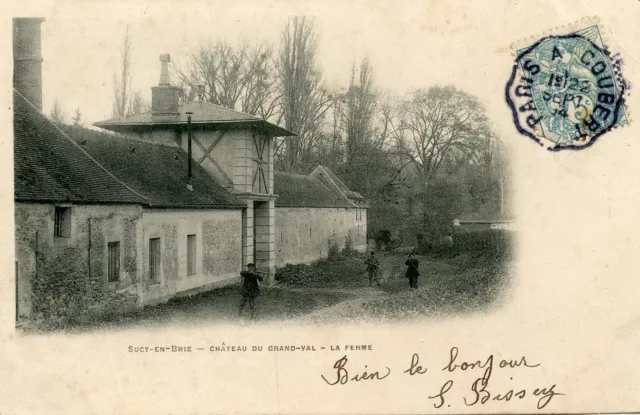 Postcard / Postcard / Sucy En Brie Chateau Du Grand Val La Ferme