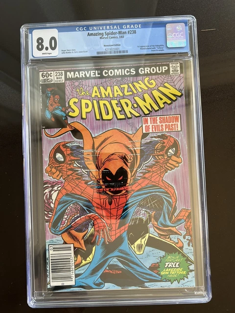 Amazing Spider-Man 238 CGC 8.0 Newsstand white pages 1st APPEARANCE OF HOBGOBLIN