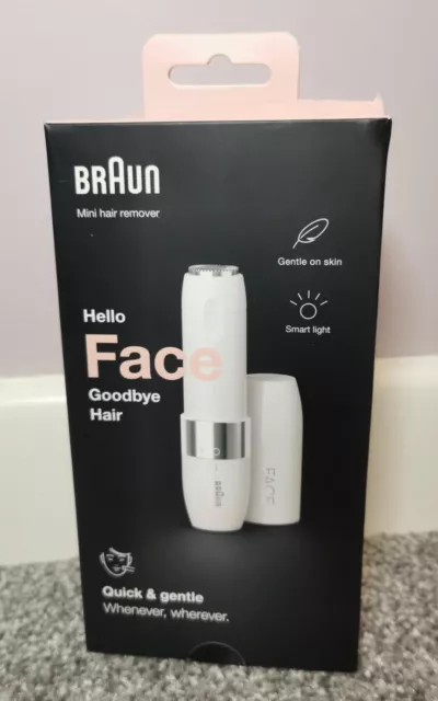 Braun Face Mini Hair Remover FS1000 White