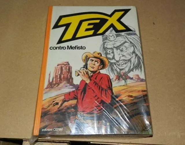 Tex cartonato Tex contro mefisto