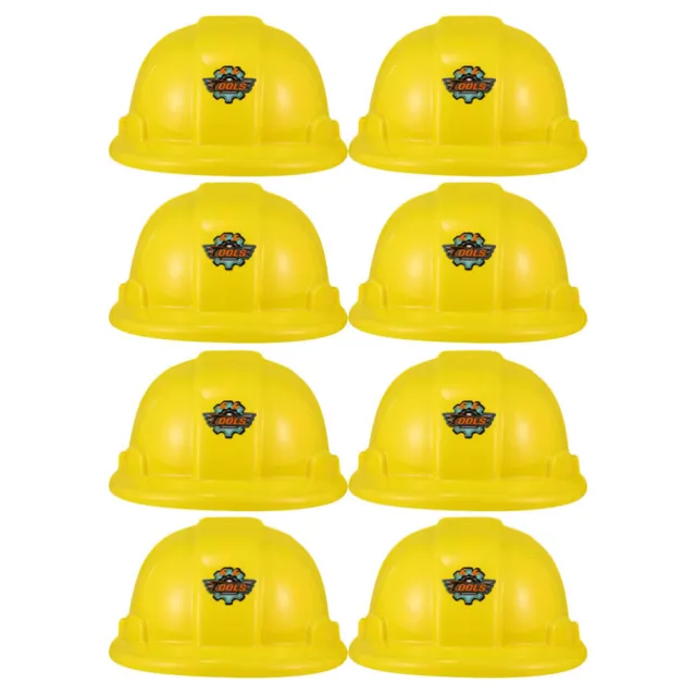 20 PCS YELLOW Helmet Toy Construction Hat Toddler Hard Kids Childs Builders  £113.26 - PicClick UK