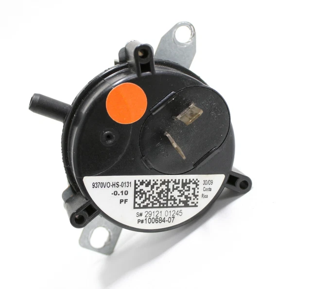 MPL 9370VO-HS-0131 -0.10 PF Lennox Armstrong/Ducane Furnace Air Pressure Switch