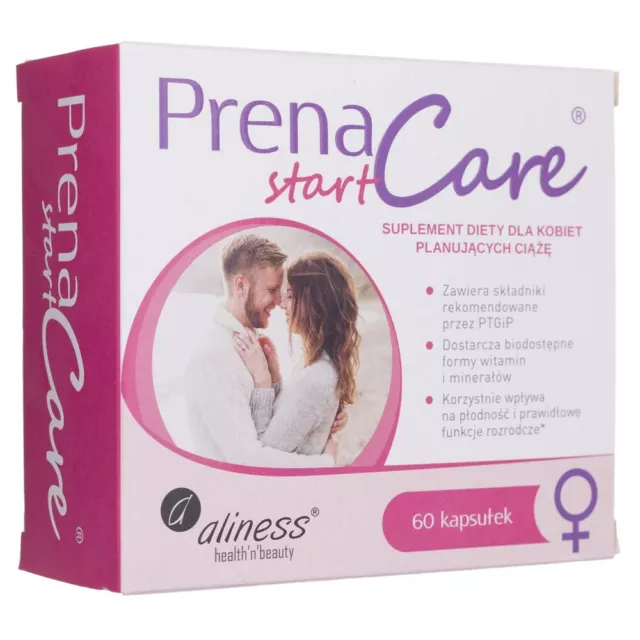 Aliness PrenaCare® START pour les femmes, 60 capsules