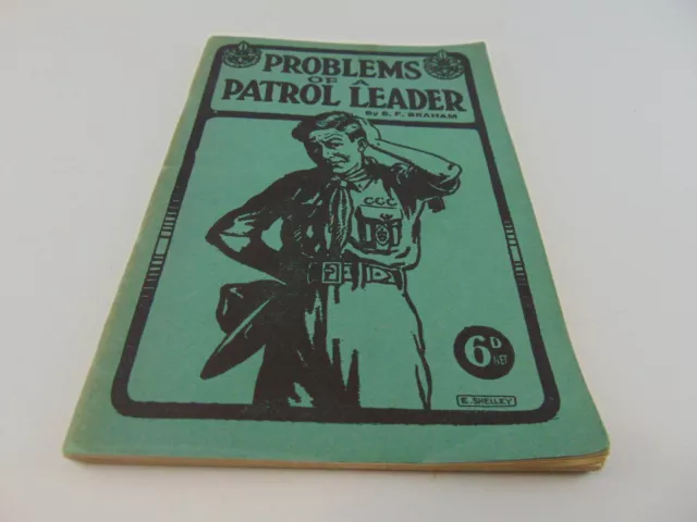 Scarce 1929 Boy Scout Scouting Problems Of A Patrol Leader S/B Book C H Braham