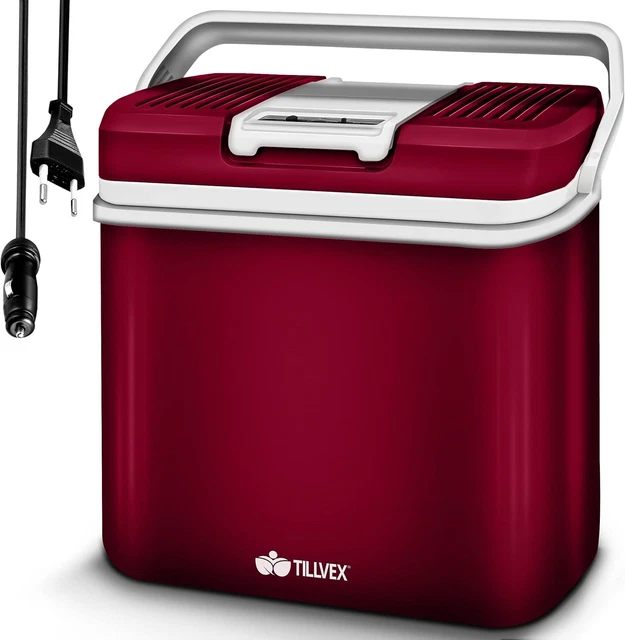 Tillvex Glacière Électrique 40 L Avec Roulettes
