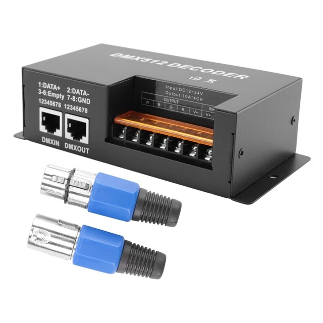 Driver dimmer driver dimmer dimmer DMX 4 canali DMX512 RGBW striscia LED luce Co Z8J3