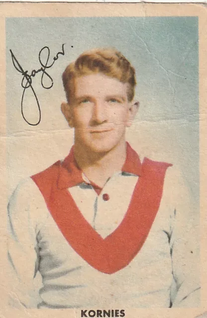 Kornies Vfl 1954 Champion Jim Taylor