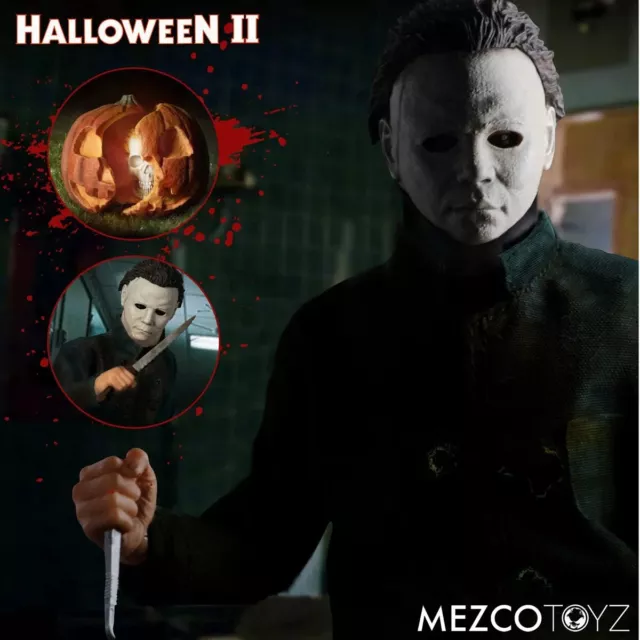 MEZCO ONE:12 COLLECTIVE Halloween II (1981): Michael Myers New in stock.  MINT