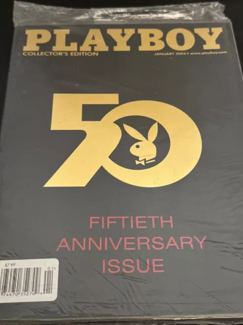 Playboy Magazine January 2004 50th Anniversary Issue FACTORY SEALED