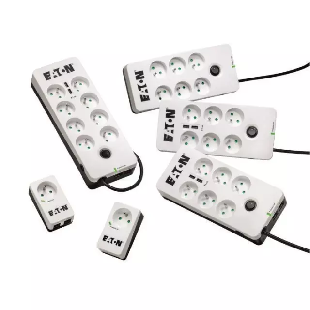 Multiprise/Parafoudre - EATON Protection Box 6 Tel USB FR - PB6TUF - 6 prises FR