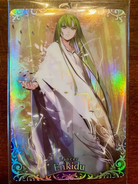 Fate Grand Order FGO Wafer Card Revival Vol. 2 Enkidu lancer Babylonia Holo