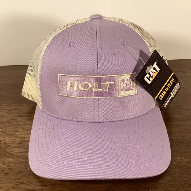 Cat Caterpillar Holt Snapback Hat Baseball Adult New With Tags