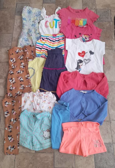 NEXT.Disney.Girls PRETTY Summer Clothes Bundle Age 4-5 Years.Dress.Skirt.Shorts⭐