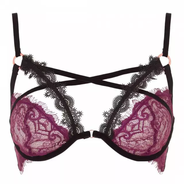 ANN SUMMERS LEILA Red Non Padded Bra Sz Large (16-18) *In Stock* £24.99 -  PicClick UK
