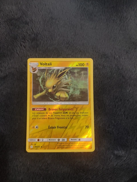 Carte Pokemon VOLTALI 70/236  REVERSE Soleil et Lune 12 SL12 FR NEUF
