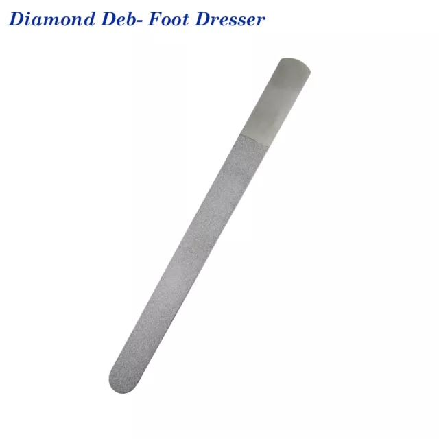 NEW Foot Care Diamond Dusted Nail File for Podiatry Clinics Chiropody Instrument
