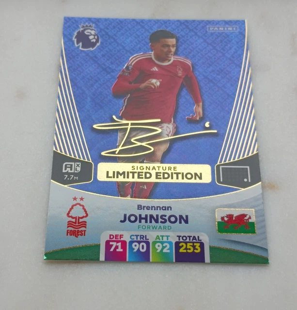 PANINI PREMIER LEAGUE Adrenalyn 2024 2023/24 Signature Limited Edition