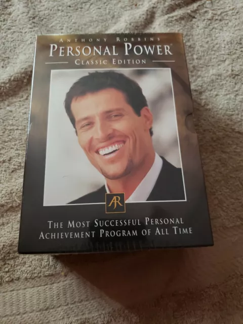 Anthony Tony Robbins Personal Power transformation program DVD Classic Sealed Ed