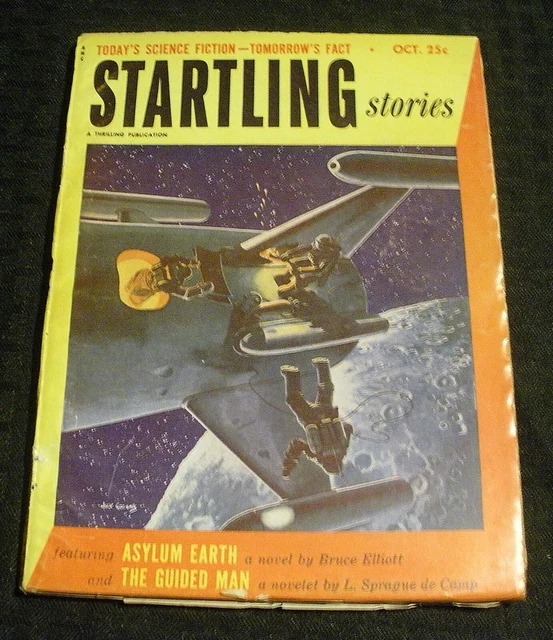 STARTLING STORIES OCT 1952 Original Sci-Fi Pulp Magazine VG