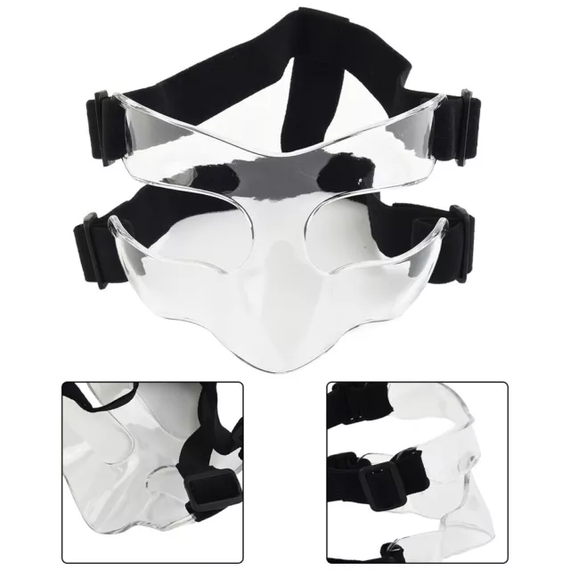 Verstellbarer Kollisionsschutz Basketball Nasenschutz Gesichtsausrüstung