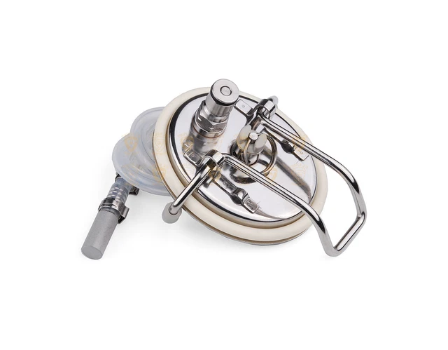 Ferroday Stainless Steel Carbonation Keg Lid With 0.5 Micron Diffusion Stone - Fast Force Carbonation For Homebrew - View #7