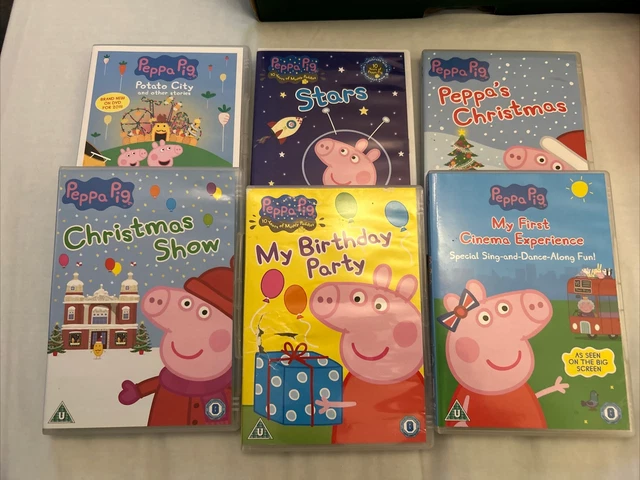 SET OF 6 Peppa Pig - My Birthday Party And Other Stories (DVD, 2006) $3