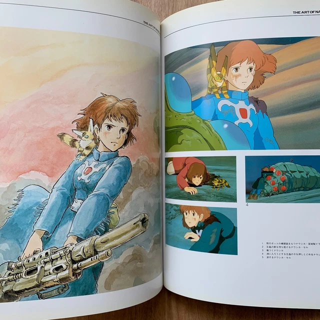NAUSICAA THE ART of Nausicaa Hayao Miyazaki Studio Ghibli Movie ...