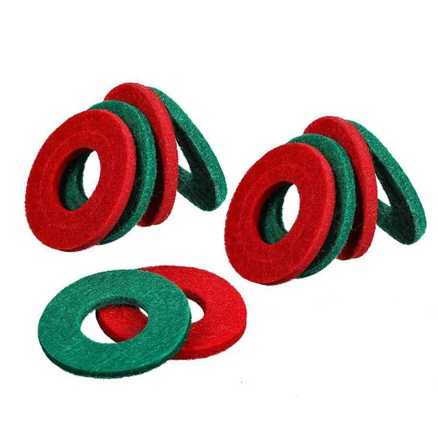 10pcs Anti Corrosion Vehicle Battery Protector Pad Thick Felt Fiber Washer Tool