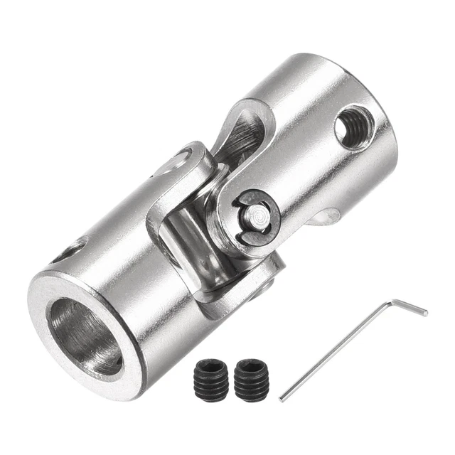 Rotating cross joint shaft clutch 6 mm to 8 mm internal diameter L35 x D14