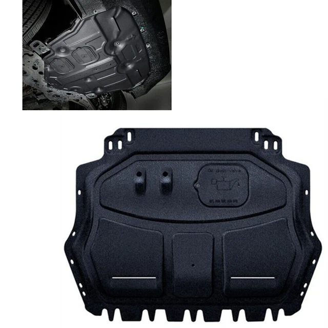 BLACK ENGINE SPLASH Shield Guard Under Cover For 2017 Jeep Patriot