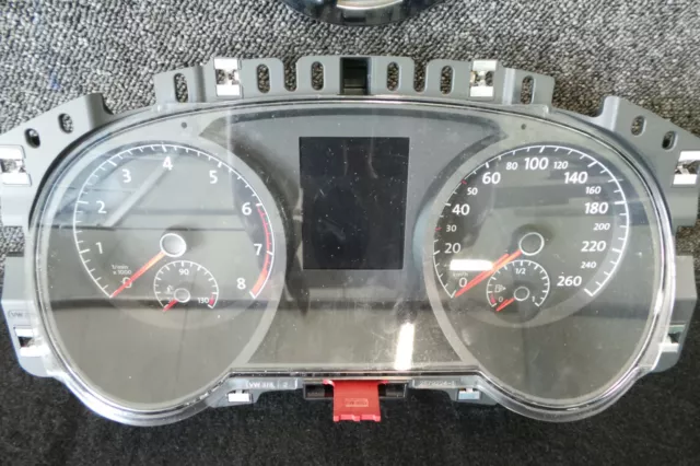 L24-04 * VW Touran III 5T TSI Kombiinstrument Tacho MFA Display 842km 5TA920740C