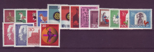 Bund Jahrgang 1967 postfrisch