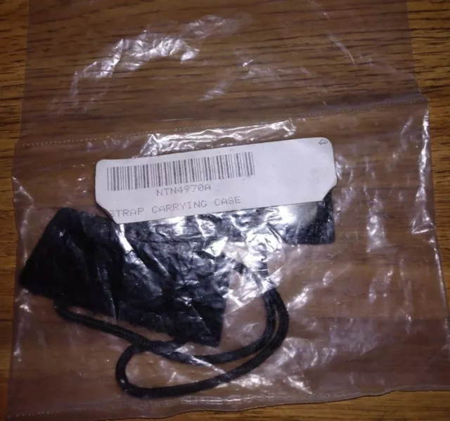 Motorola NTN 4970A carrying case strap hook and loop closure .OEM