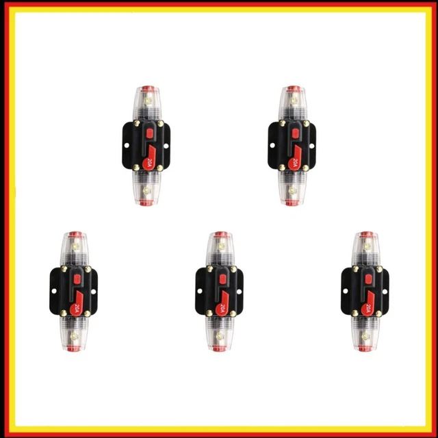 Interruttore Reset Automatico 150A Per Auto - Protezione Circuiti 12V/24V Per Autoradio E Impianti Elettrici