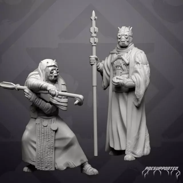 Desert Tribe Heroes - SKULLFORGE | Legion compatible Imperial Assault 3D printed