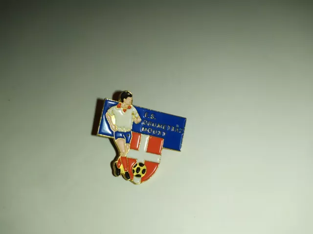 Pin's E.S Drumetaz Mouxy Foot Savoie '73