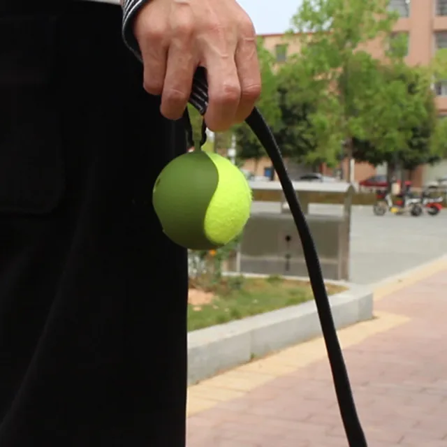 1xTennis Ball Holder with Hook Lightweight Easy Installation Hands-Free Pet Ball