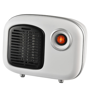 Soleil Electric Personal Ceramic Mini Heater 250W Indoor White MH-08W