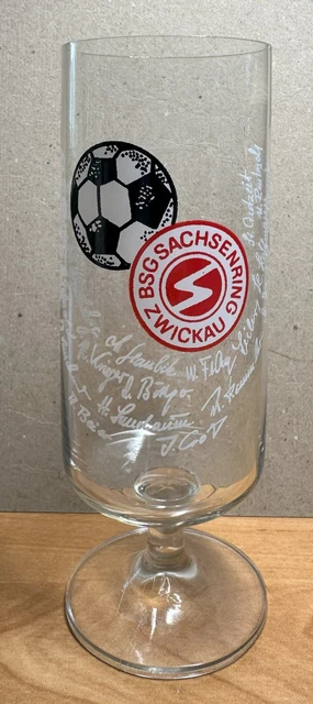 Vieux Fanion 30 Ans Du BSG Sachsenring Zwickau – RDA Oberliga, FSV Zwickau, Collection Nostalgie