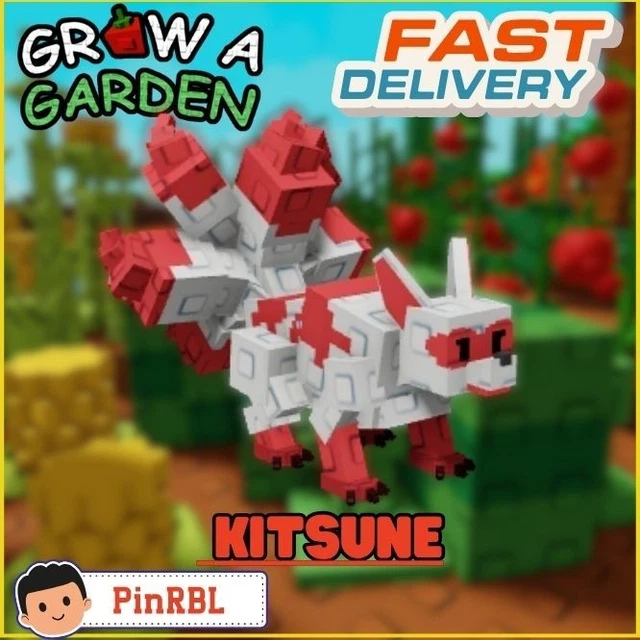 Kit KITSUNE Grow A Garden – Roblox – Codes Cadeaux Rapides – Édition 2025
