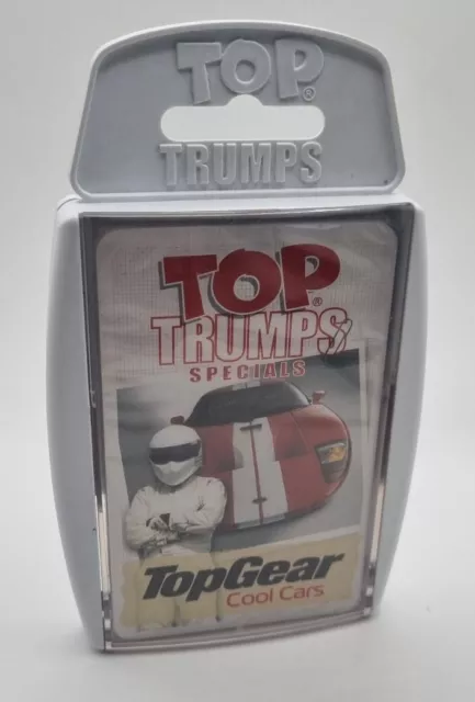 Top Trumps Specials Top Gear Cool Cars Winning Moves 2007 Nuovissimo & Sigillato