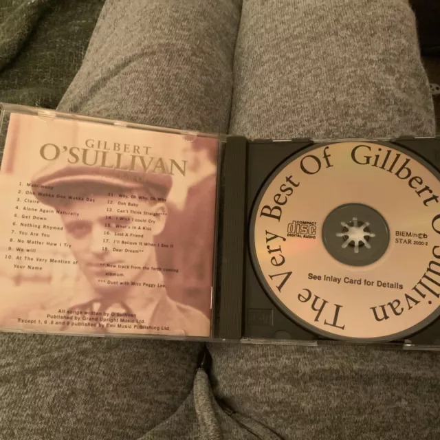 The Very Best Of Gilbert OSullivan CD 3