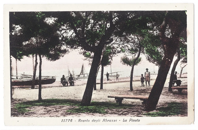 Abruzzo - Teramo - Roseto Degli Abruzzi - La Pineta - F.p. Viaggiata - 1937.