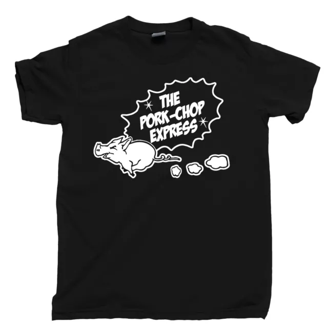Pork Chop Express T Shirt Big Trouble In Little China Jack Burton Lo Pan DVD Tee