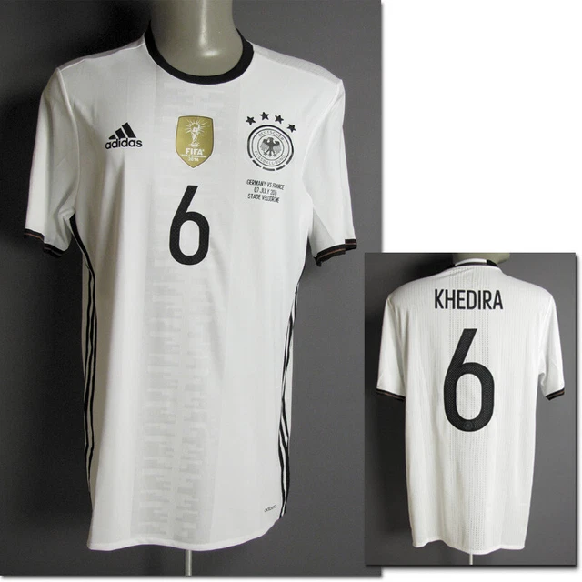 Maillot Allemagne Kahn Match Worn Émis T-Shirt Jersey Vintage Camiseta