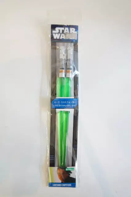 Star Wars Luke Skywalker Green Lightsaber Chopsticks Kotobukiya New