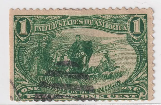 USA stamps - 1898 Trans-Mississippi Exposition Issue 1C_ Cancel Study: Numeral